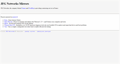 Desktop Screenshot of fftw.mirror.fr